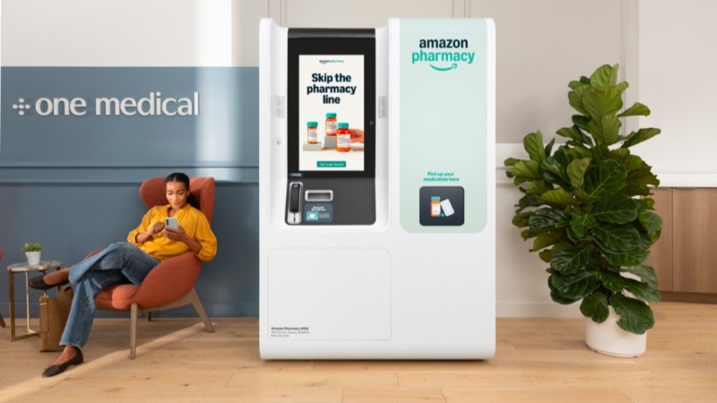 ក្រុមហ៊ុន Amazon Pharmacy បើកដំណើរការទូដាក់លក់ថ្នាំតាមវេជ្ជបញ្ជា (Vending Machines)